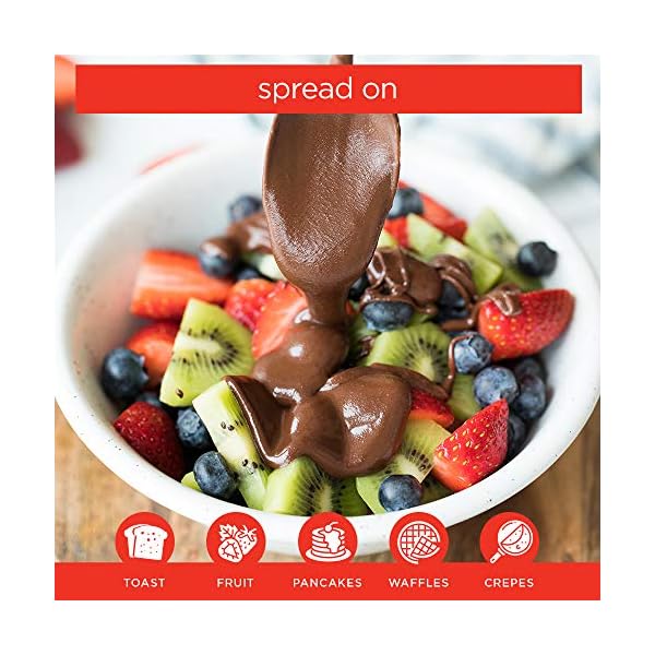 Nutiva-Organic-Vegan-Hazelnut-Spread-Classic-Chocolate-13-Ounce-USDA-Organic-Non-GMO-Fair-Trade-Sustainably-Sourced-Vegan-Gluten-Free-Plant-Based-Superfood-Spread-with-Less-Sugar Nutiva Organic Vegan Hazelnut Spread, Classic Chocolate, 13 Oz, USDA Organic, Non-GMO, Fair Trade & Sustainably Sourced, Vegan & Gluten-Free, Plant-Based Spread with Less Sugar