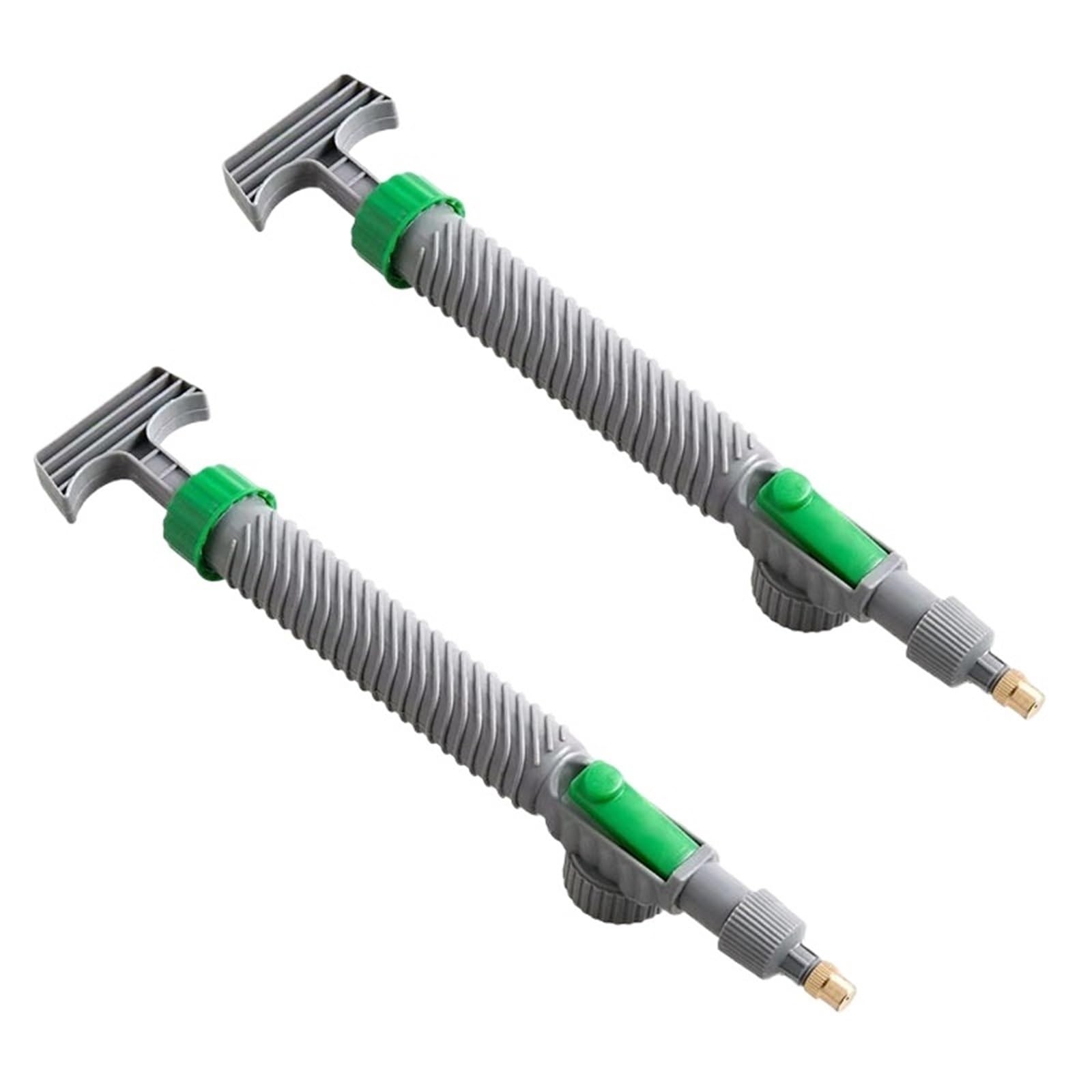 Lcvzxcfkx Gray 2Pcs Adjustable Beverage Bottle Nozzle Irrigation Tools