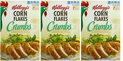 Kellogg's, Corn Flake Crumbs, 21oz Box (Pack of 3)