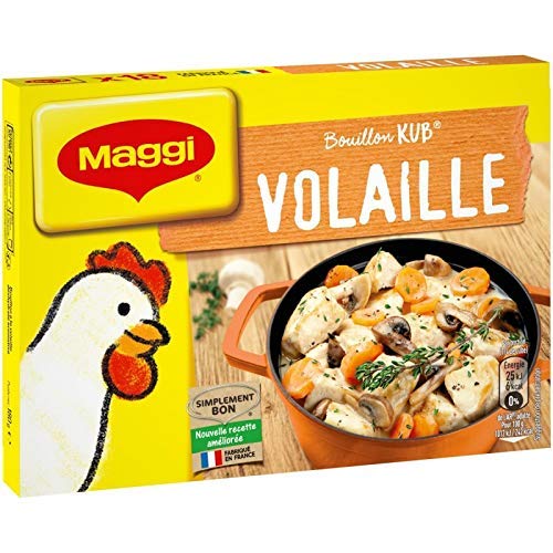 Nestle Maggi - Pastillas para caldo de aves (180 g, 4 unidades)