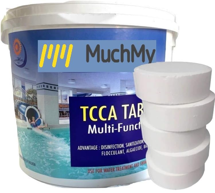 Chlorine Tablet for Swimming Pool, Hot Tub, Spa Water Cleaning-Advanced Formula (25)