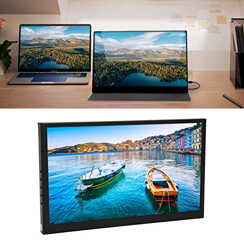 Naroote Zweiter Laptop-Bildschirm, Tragbarer, Professioneller 10,1-Zoll-Touchscreen-Monitor mit Integrierten Dual-Lautsprechern für das Büro – Bild 3