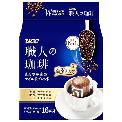 UCC 職人の珈琲 ドリップコーヒー 深いコクのスペシャルブレンド (7g×16P)×12袋入