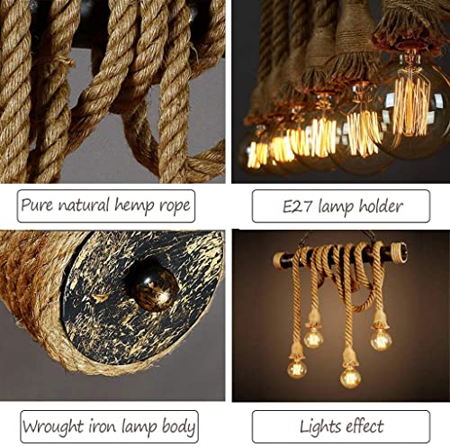 E27 retro pendant lampe industriel pour éclairage intérieur de maison