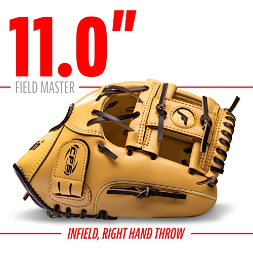 image for Franklin Sports Baseball and Softball Glove - Field Master - Baseball 