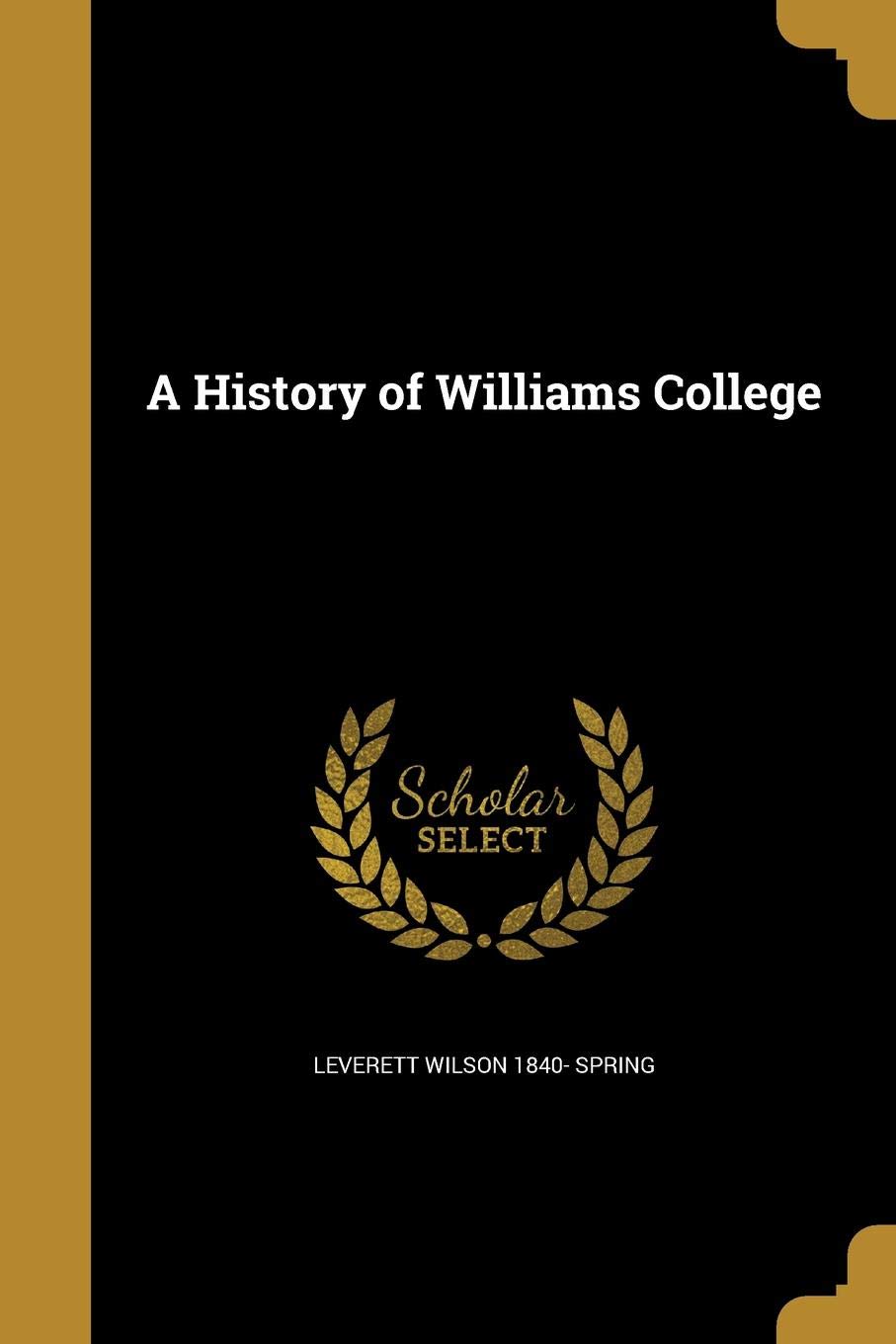 A History of Williams College