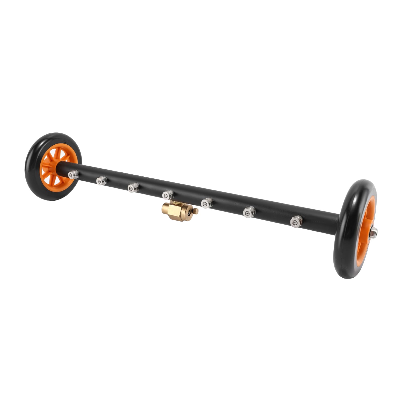Shkalacar Escoba para hidrolimpiadora y limpiador para chasis de coche, 7 boquillas, accesorios para hidrolimpiadora de alta presión de acero inoxidable de doble uso