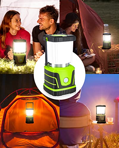 OBVHNUA Lanterna da Campeggio Ricaricabile
