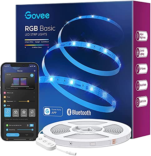 Robusta Striscia LED 5 Metri: Attacca Striscia LED 5m colorata su una superficie asciutta per offrirti più copertura e opzioni di design. Striscia LED può essere utilizzata in camere da letto, cucine, sale da pranzo, giochi, soffitti, feste.