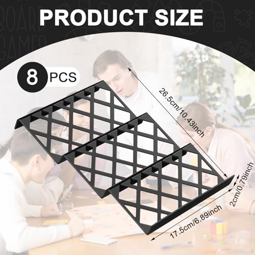 image for Yalikop Trading Card Risers for Display Case Acrylic Modular Display R