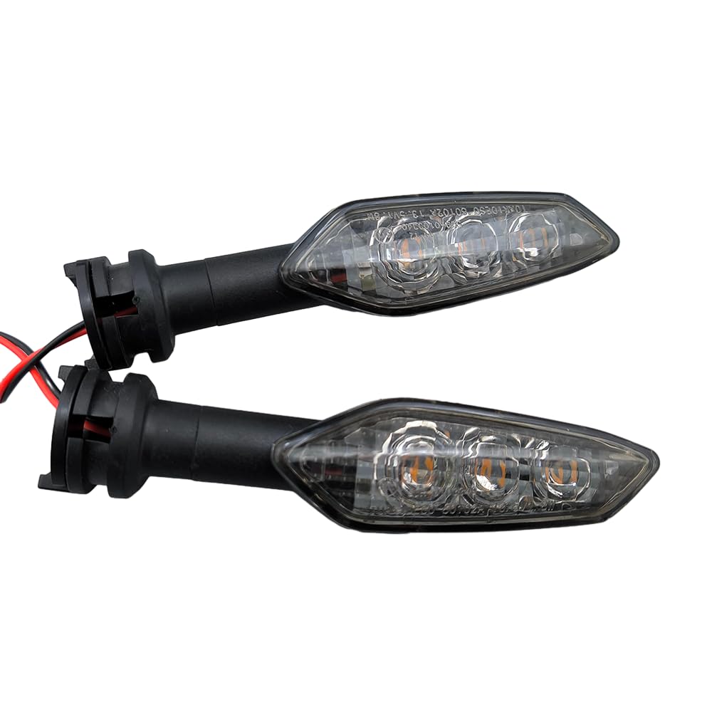 Światła kierunkowskazów LED do motocykli dla Yamaha FZ1 FZ6 FZ8 FAZER XJ6 XTZ700 XT1200Z VMAX 1700, przednie lub tylne migające, 1 para
