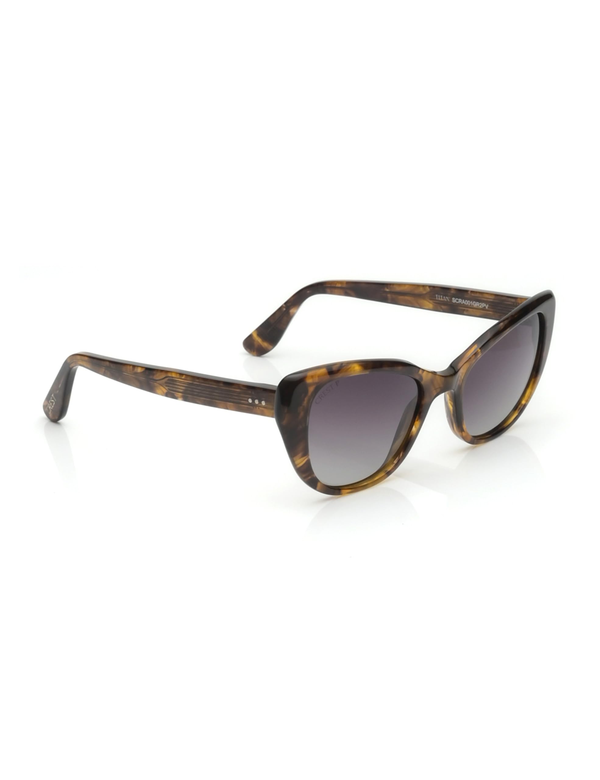 Crest Cat Eye Shaped Polarized Lens Technology Sunglasses for Women-image-2