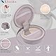Khanka für Anker soundcore Schlafkopfhörer Sleep A20 A30 Earbuds Hartschalen-Trageetui, Reiseetui kompatibel mit Soundcore A20 A30 Sleep Buds A6611, nur Etui(Kaffeefarben)