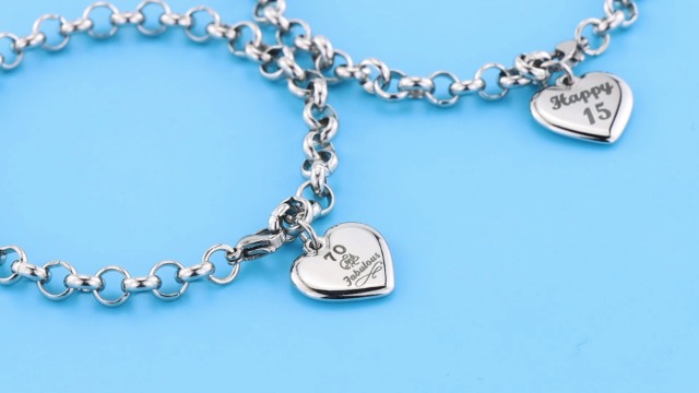 Amazon.com: KGBNCIE 10th Birthday Gifts Bracelet Heart Charm