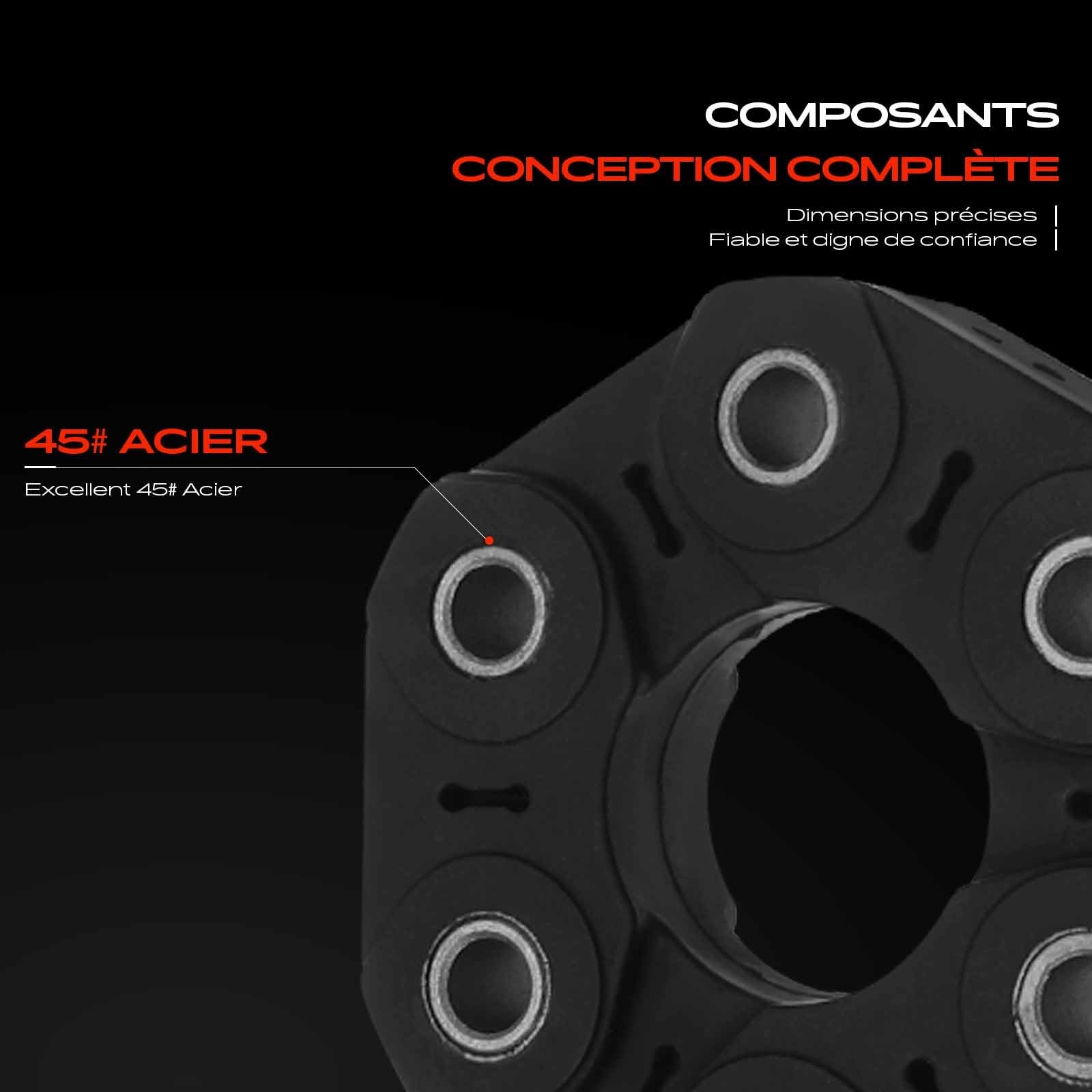 Frankberg Disque De Joint Hardy Compatible Série 3 G20 G80 318 320 2019-Aujourd'hui Série 5 E60 520 523 525 530 2003-2010
