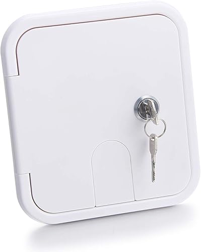 LCGP Puerta de acceso para caravana, cable eléctrico, cable de alimentación, escotilla de cable, manguera de cámper, compartimento para puerta de