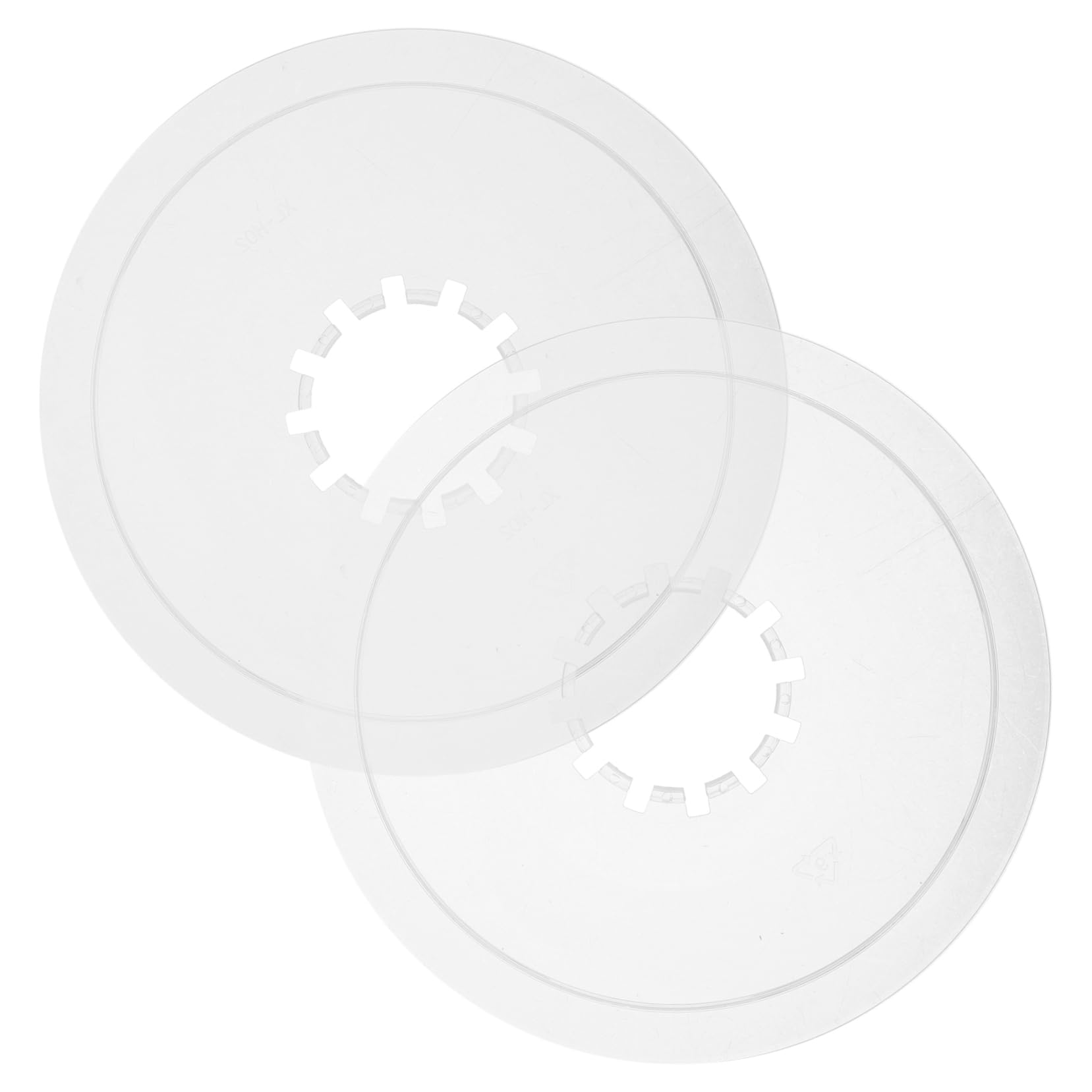 Mipcase Abs Plastic Bicycle Flywheel Guard 2 Pcs Front Sprocket Protective Cover for Wheelset Chain