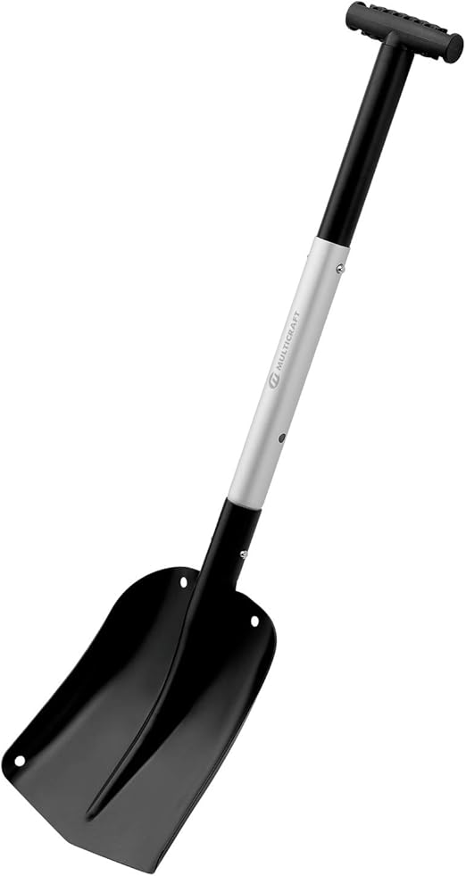 Amazon 角利 マルチクラフト アルミ組立式スコップ 雪かき 園芸 アウトドア 車載 Ms 5j 長さ調節可能 コンパクト 軽量 収納ケース付 スコップ シャベル