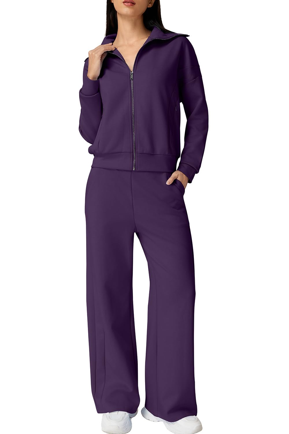 QINSEN Cotton Zip Set