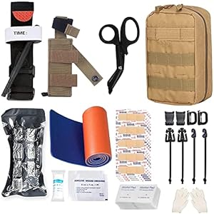Emergency Survival Kits, Tactische Militaire Trauma Ehbo-kit, molle Emt Ifak Pouch Outdoor Gear Tourniquet Bandage Bloeden Control Kit Voor Camping Wandelen Jacht Reizen Auto Avonturen