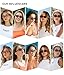 SOJOS Trendy Rectangle Polarized Sunglasses for Women Men, Retro Small Thin Slim Narrow Square Sunnies SJ2610, Brown Tortoise/Brown