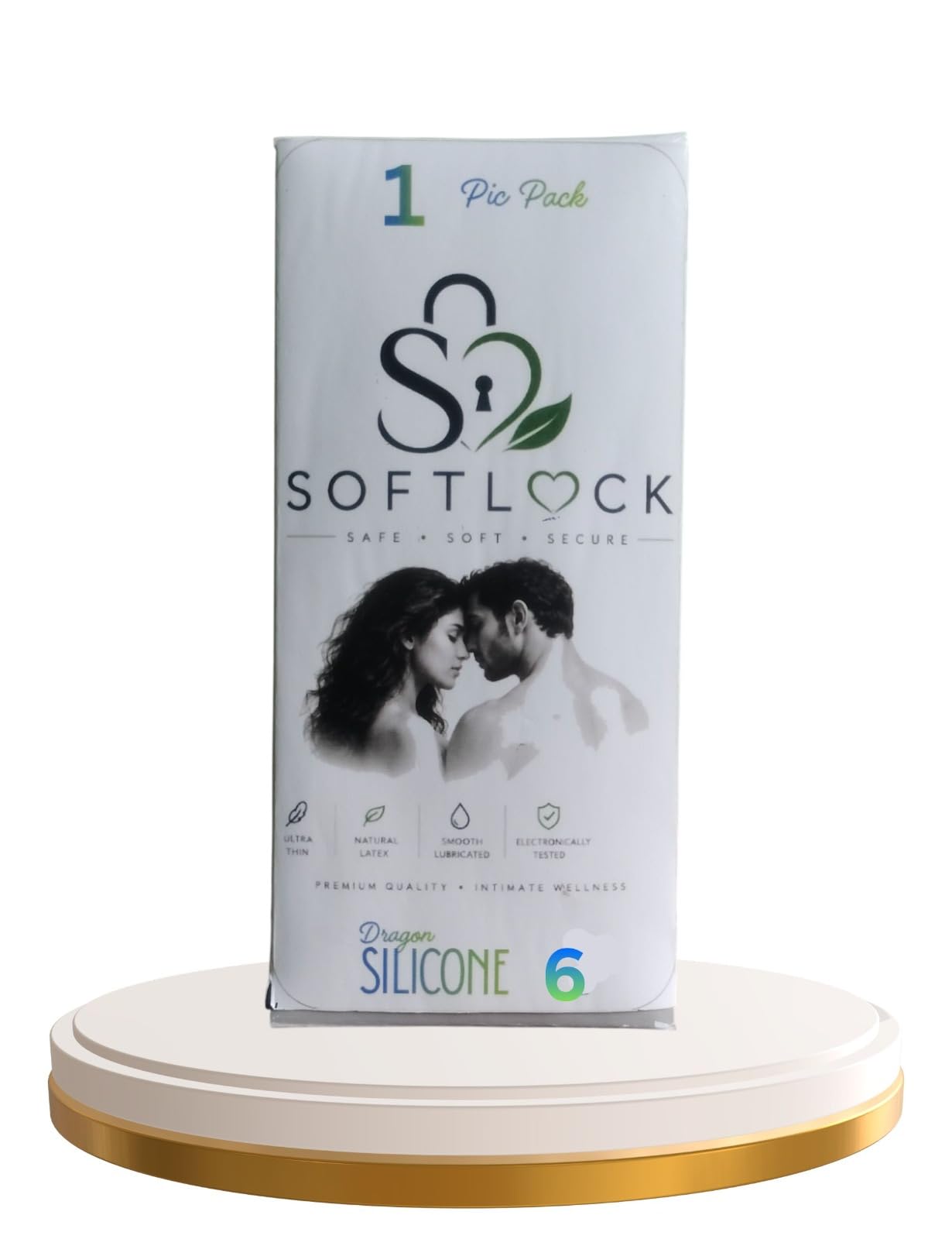 Softlook Dragon Silicone Condom for Men | 6 Inch Ultra Thin Natural Latex Condom with Smooth Lubrication – Skin-Friendly Silicone – Comfortable Fit – Single Piece Personal Protection-image-44