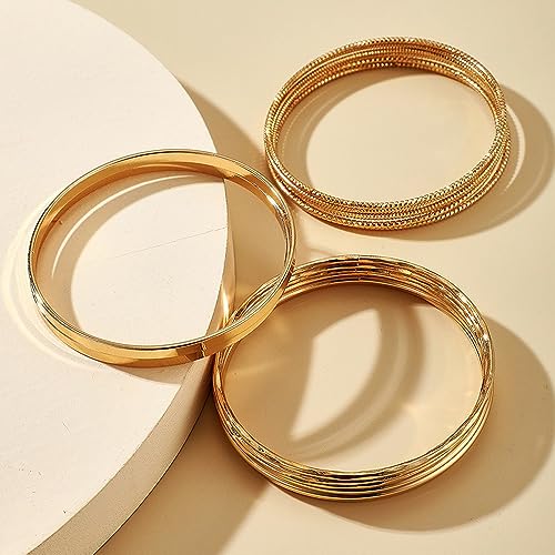 Image of Shining Diva Fashion Gold Plated Stylish Kada Bangle Cuff Bracelet for Women & Girls