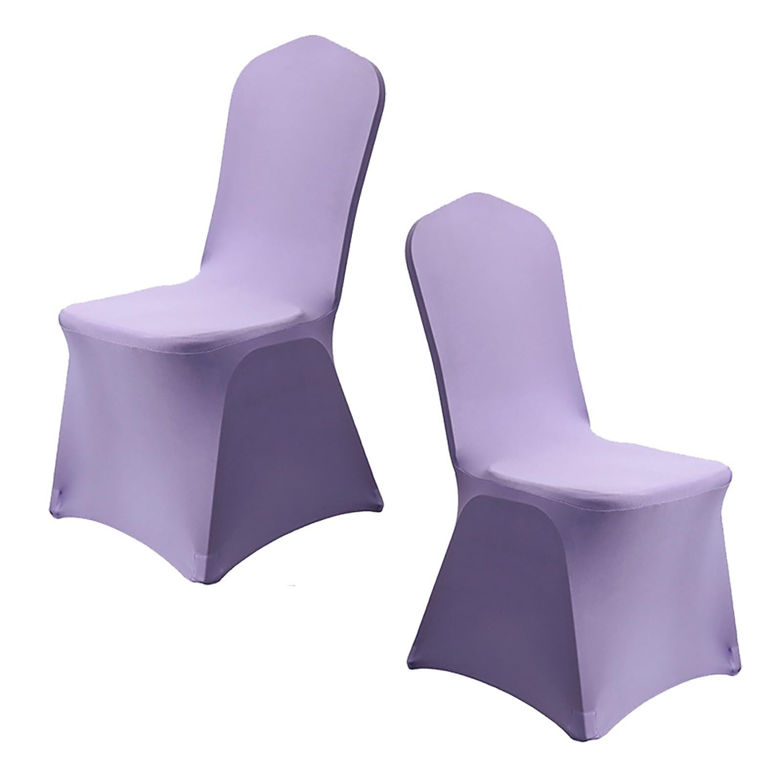 NMVAWIPT Chair Cover, Polyester Spandex Stretch, Slipcovers Washable & Removable, For Weddings, Dining Parties, Celebrations(5#,12pcs)