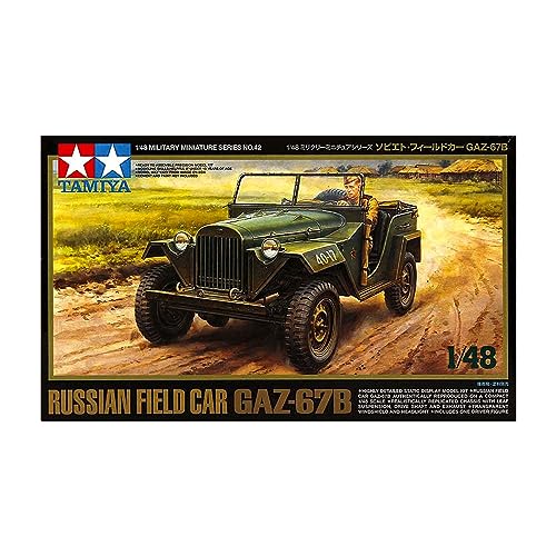 Russian GAZ67B Field Car 1/48 Tamiya