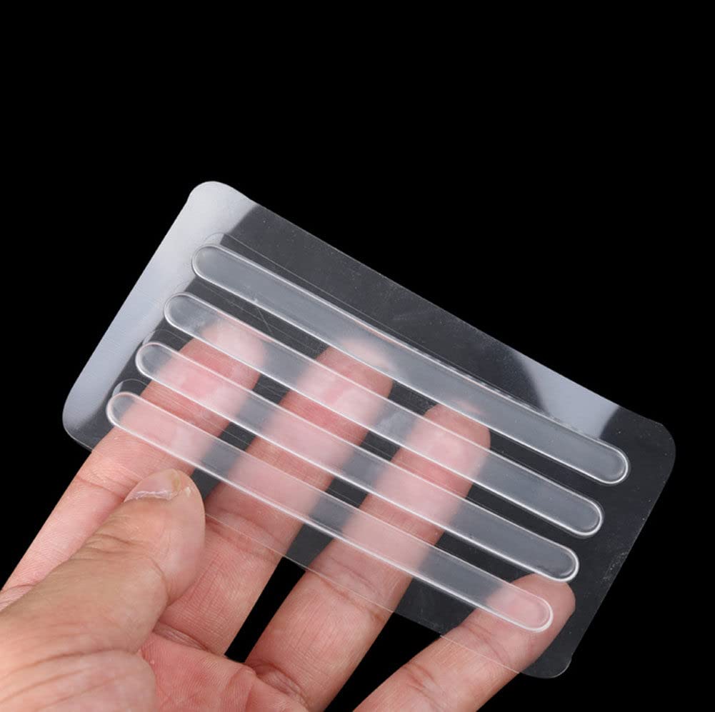 6 Feuilles (24PCS) Protège-Talons Silicone Adhésif Anti-Usure Pour Chaussures à Talon Haut - Coussin Confort