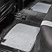 FH Group F14403GRAY Gray Carpet Floor Mat with Heel Pad (Deluxe)