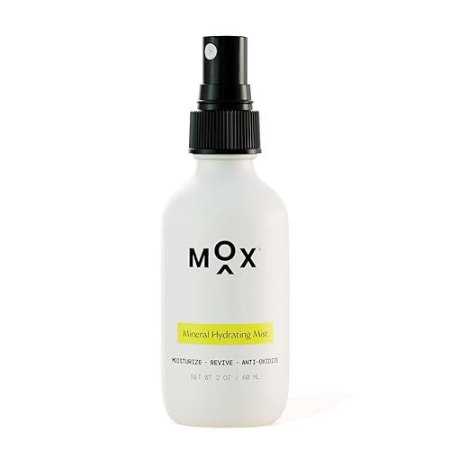 Mox Spray hidratante mineral para el cuidado de la piel (2 onzas) | Spray hidratante con electrolitos. Hidrata y revive la piel seca y cansada | Con