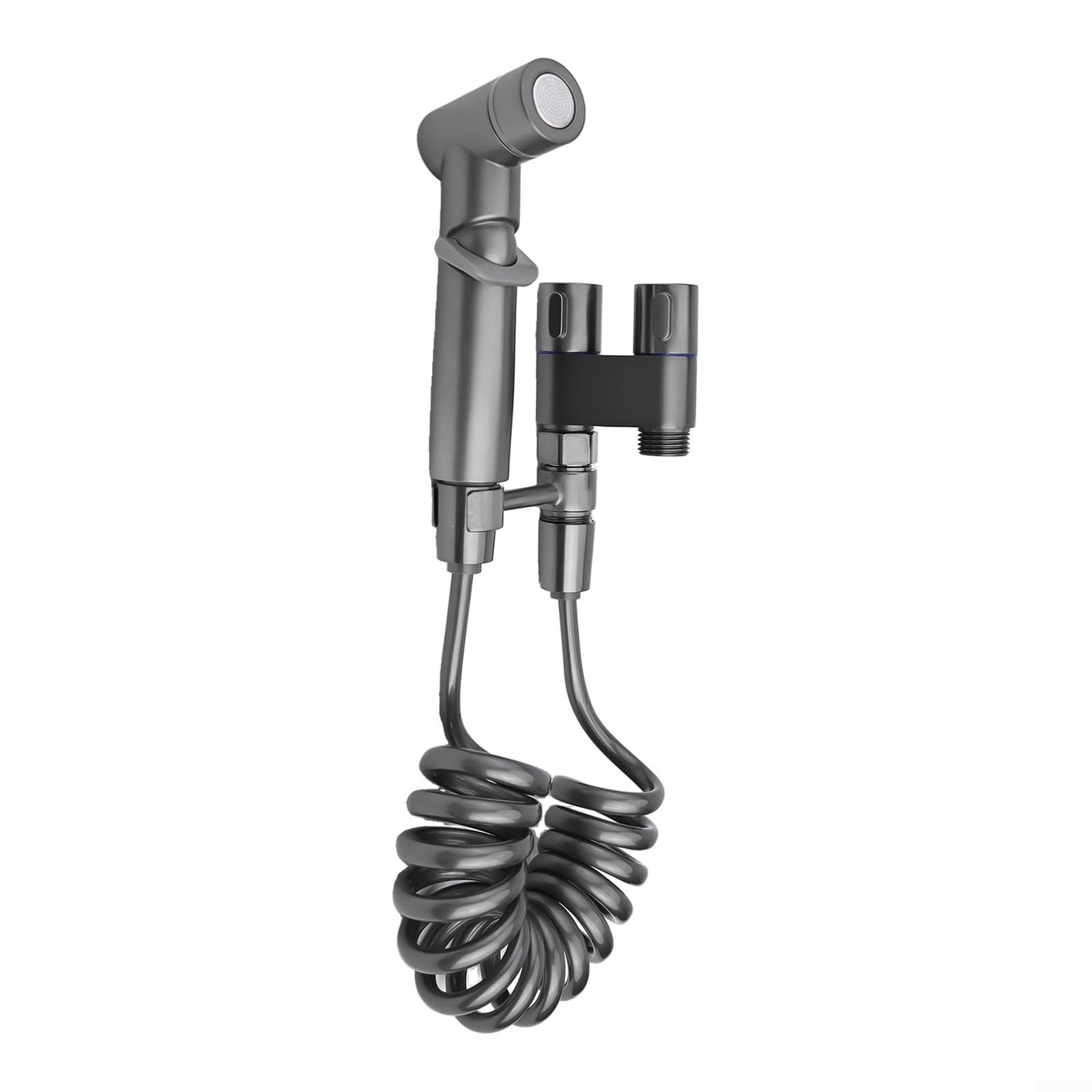 Spruzzatore per bidet, pistola a spruzzo per WC, versatile per l'igiene personale e accessorio da bagno per animali domestici, design moderno e pulizia efficiente