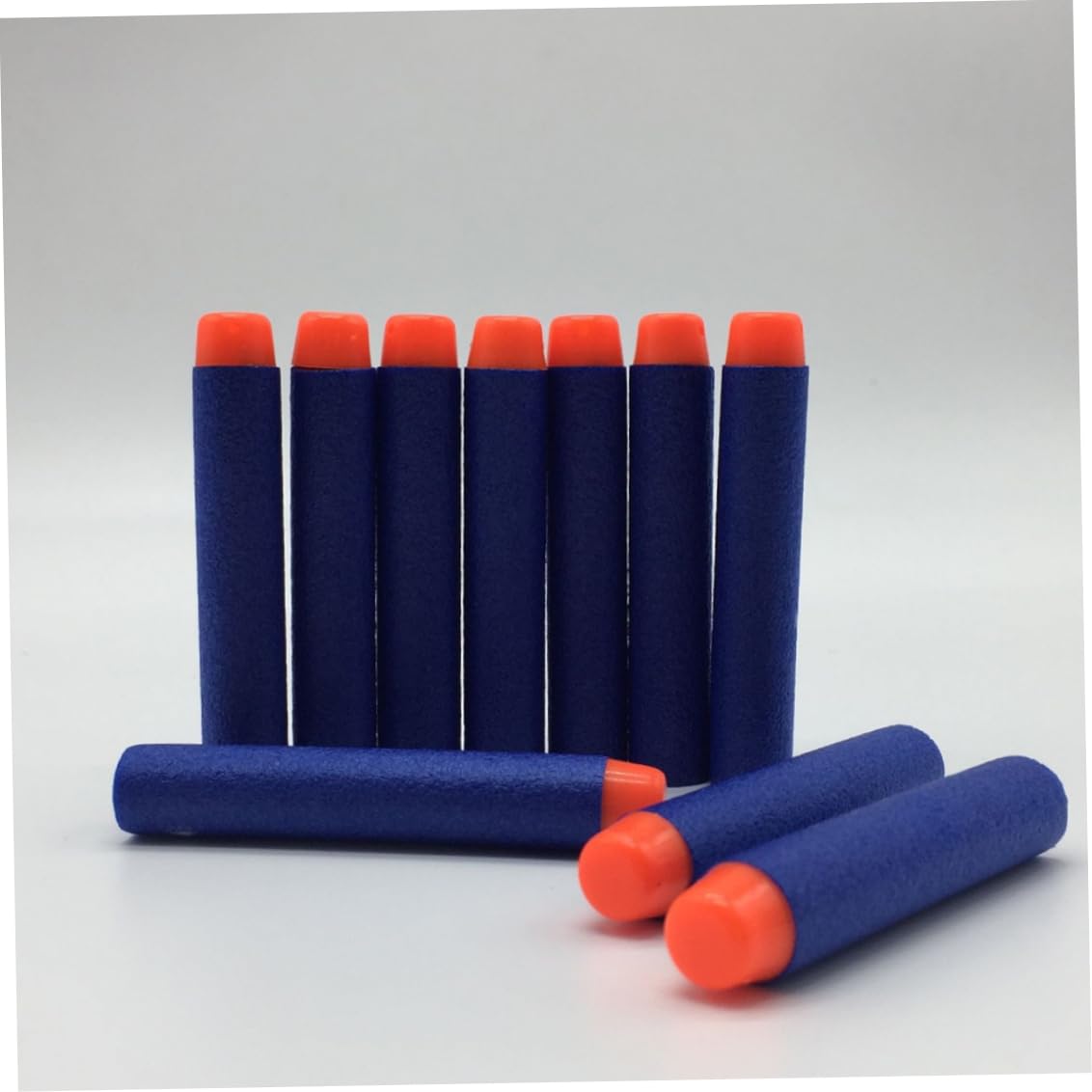 Confezione da 100 Pezzi di Ricarica proiettili in Schiuma Morbida per Blaster della Serie Toy Blu, proiettili in Schiuma
