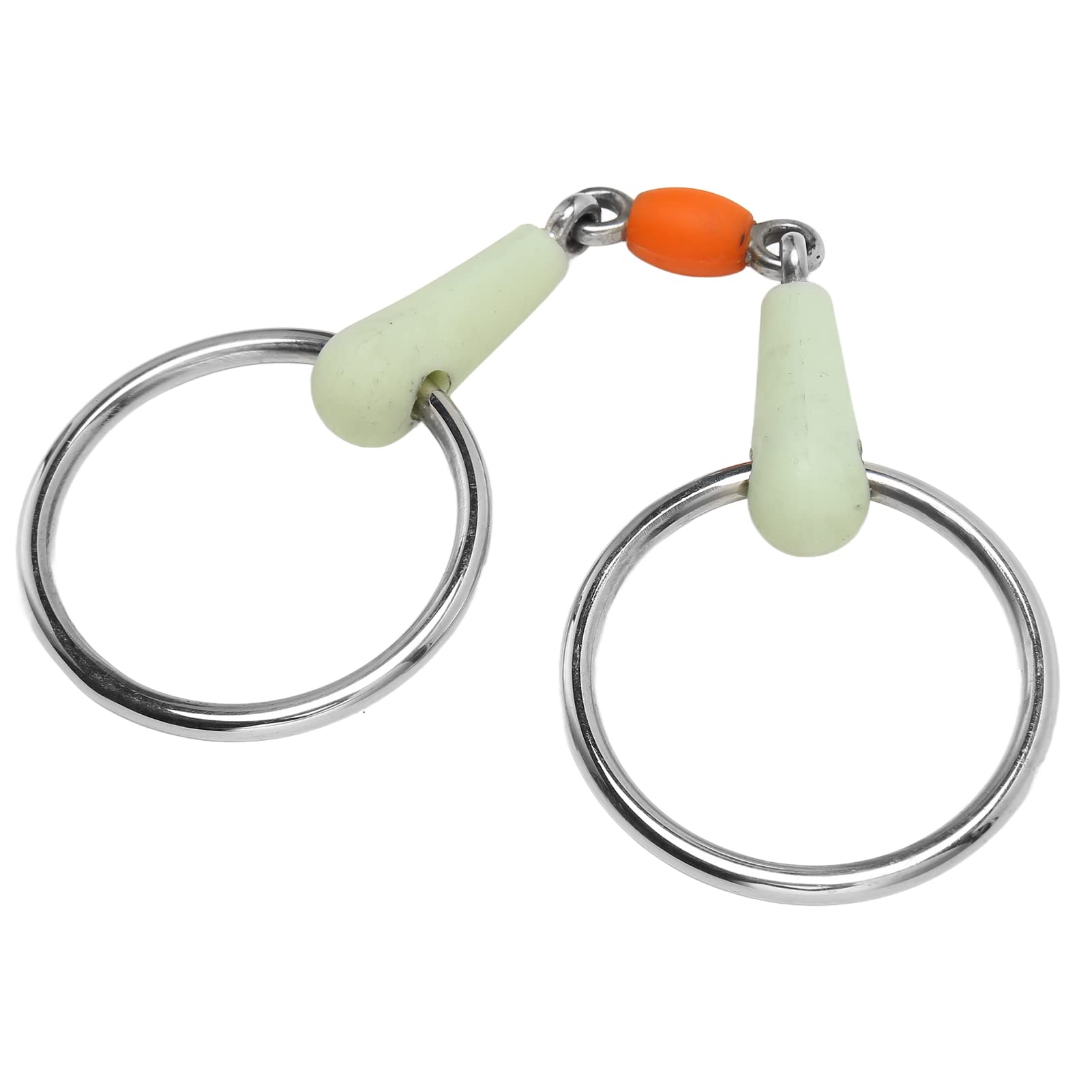Filetto Ad Anello per Tutti Gli Usi, Filetto a Bocca di Cavallo in Acciaio Inossidabile con Sapore di Mela, Filetto a Bocca Larga, Filetto Ad Anello Sciolto a Doppio Giunto