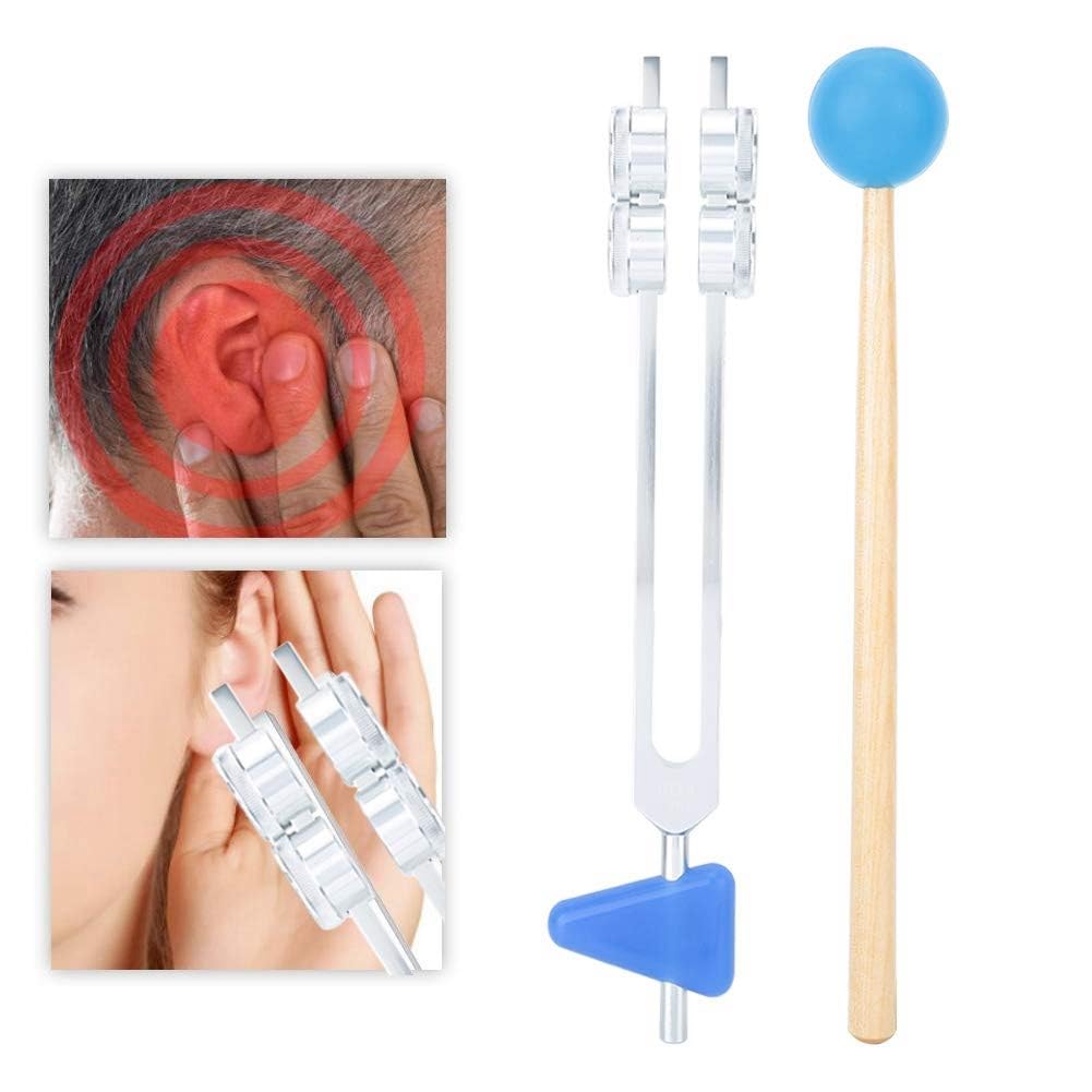 Amazon | 音叉セット 64Hz 低周波音叉 シルバー&ブルー アルミニウム