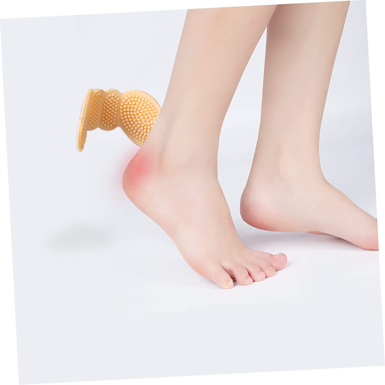 Healeved 4 Sätze Schmetterlingsanhänger Schuhreparatur Fußschellen Fußbett Shoe Mat Fersenkissen Schuhabsatzeinlagen Sneaker Fersenpolster Verschleißfester Fersenhalt Kieselgel 4 Paare * 4