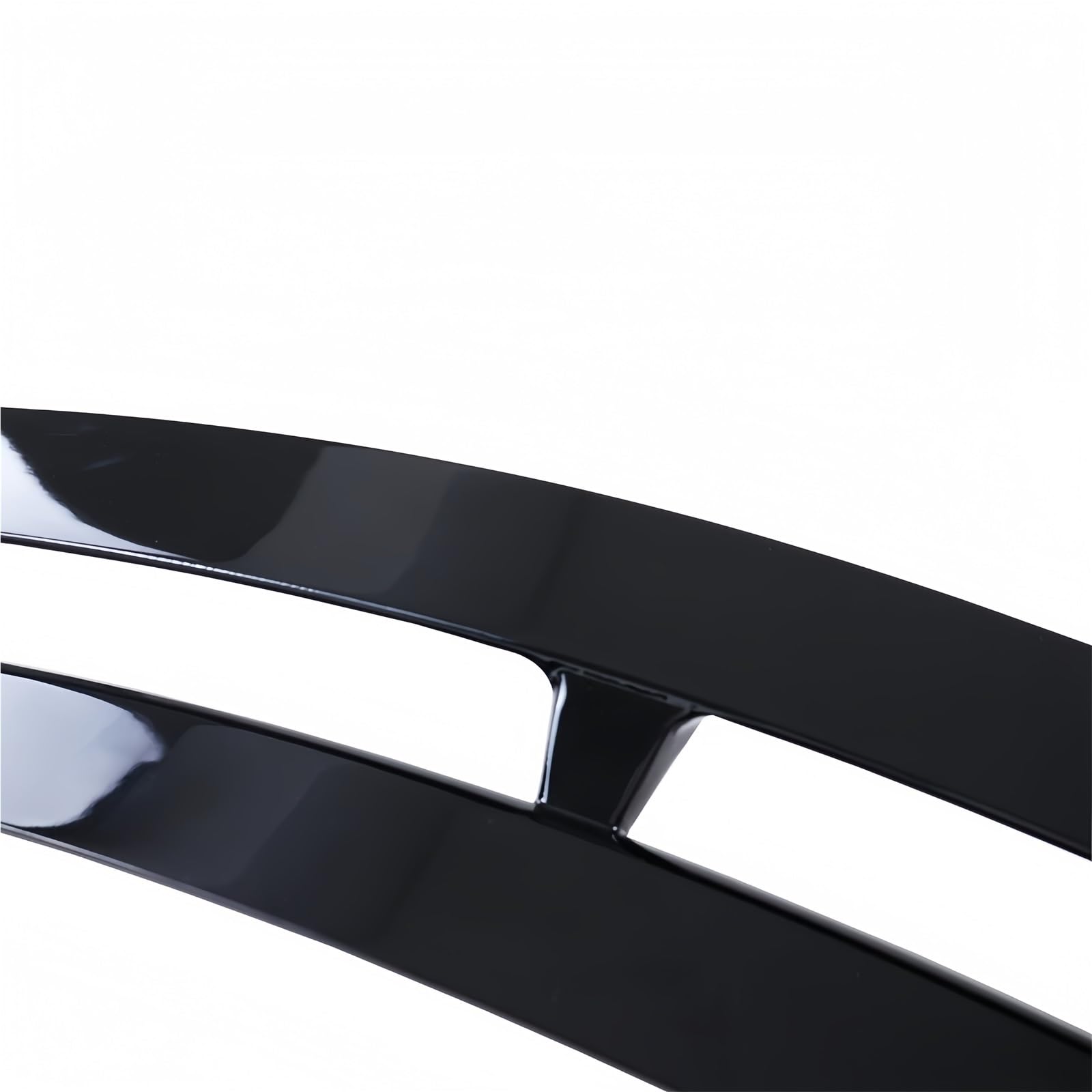 Kompatybilny z Tesla 2021-2024 Model Y bagażnik jasna czerń i wzór z włókna węglowego ABS pokrywa spojler skrzydło tylna klapa samochodu Body Kit akcesoria(Matte black)