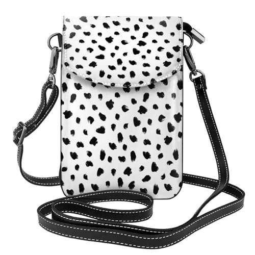 Petit sac bandoulière dalmatien chic à offrir comme cadeau pour femme
