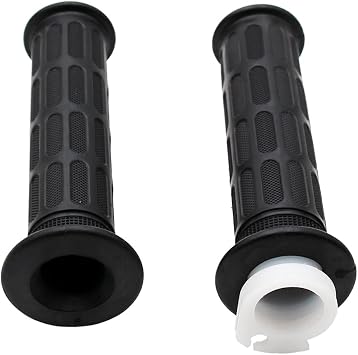 1 Set 7/8" Throttle Handle Bar Twist Hand Grips fit for Motorcycle ATV Scooter