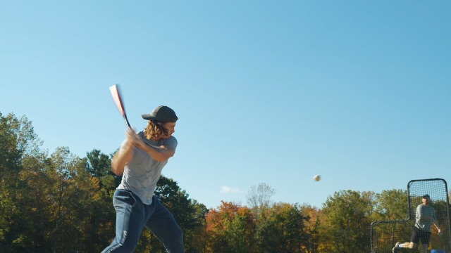 Axe Bat 2023 Avenge Pro Hybrid BBCOR Baseballschläger (-3) – 3-teilige Legierung/Composite, Rot/Schwarz/Gold