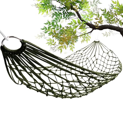 Mesh Hammock - Easy to Set Up Rope Hammocks for...