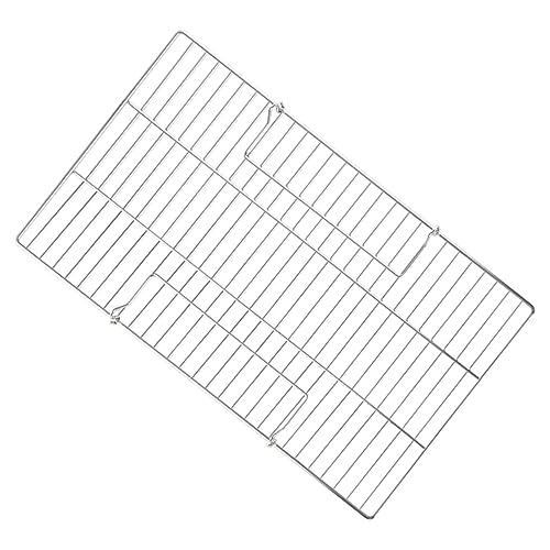 MERRYHAPY Iron Wire Multi Function Baking Rack Cooling Rack for Bread Grilling Baking Durable Kitchen Accessory for Cooking Drying and Draining Space Saving Design