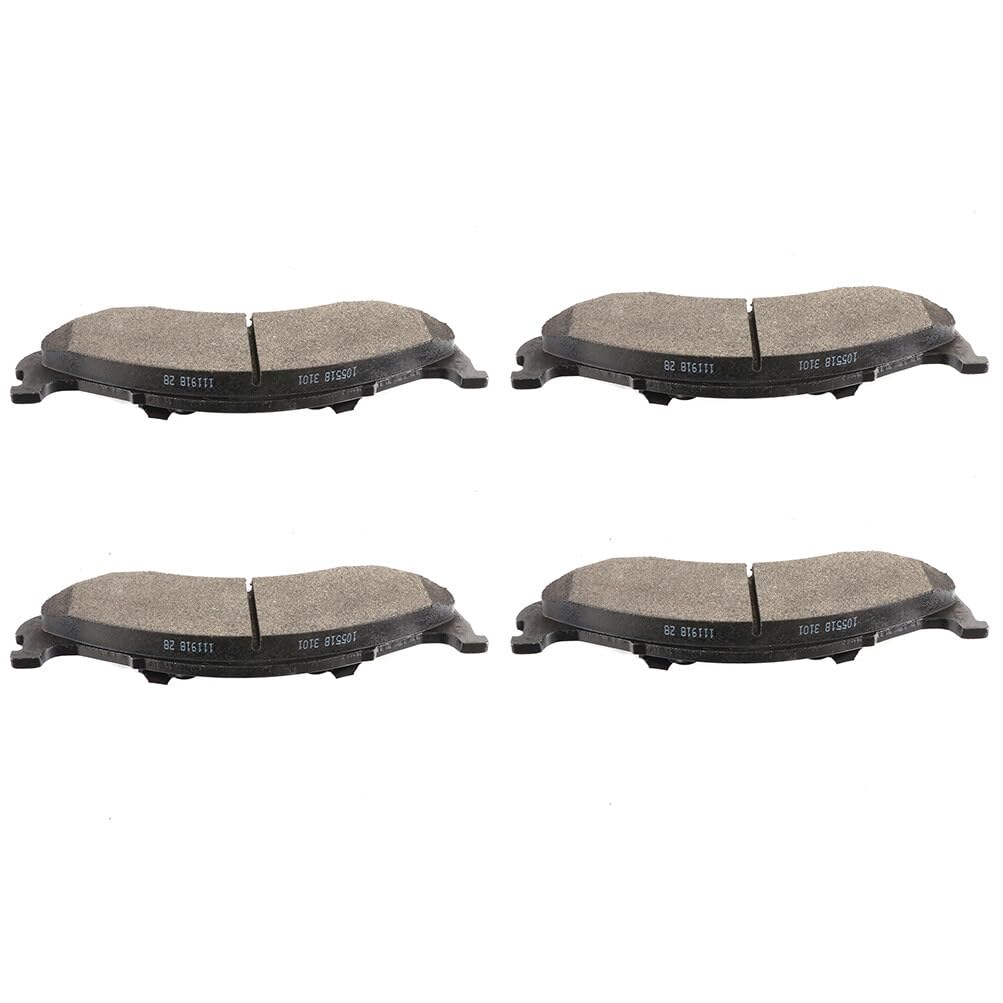 SCITOO D712 Front Semi-Metal Brake Pads Sets Fit For Jeep Comanche/For Cherokee/Grand Cherokee/Grand Wagoneer/TJ/Wagoneer/Wrangler