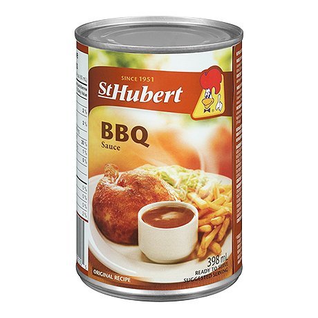 BBQ Sauce - St Hubert - 13.5 Ounce Cans (Pack of 3) | Imported from Canada