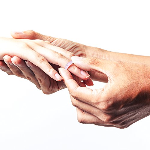 Silicone Wedding Ring For Women, Luniqi Thin And Stackable Durable Rubber Safe Band For Love, Couple, Souvenir And Outdoor Active Exercise Style-10 Rings Pack #TOP3