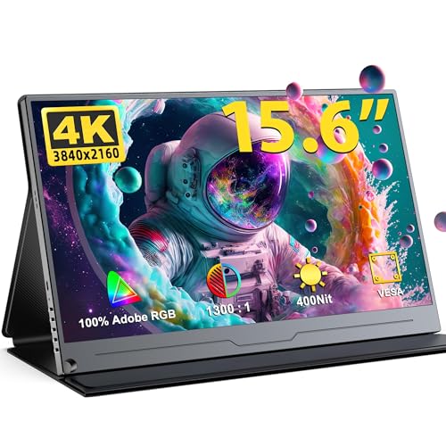 新品未使用　EVICIV 12.5インチ　4K HDR　モバイルモニター Amazon.co.jp: EVICIV モバイルモニター 15.6インチ 4K モバイル