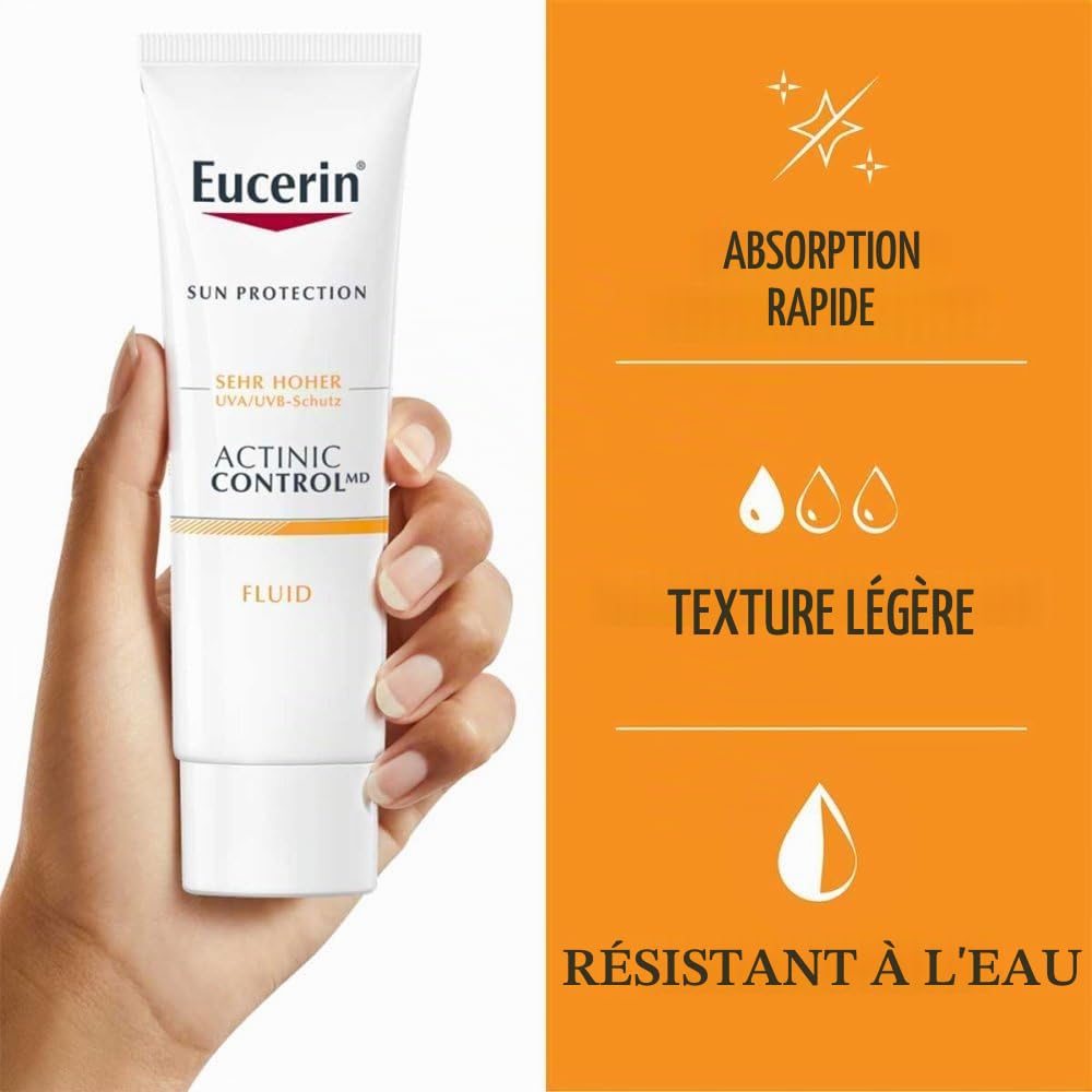 Eucerin Sun Actinic Control SPF100 Fluid Protection for Actinic Keratosis 80ml