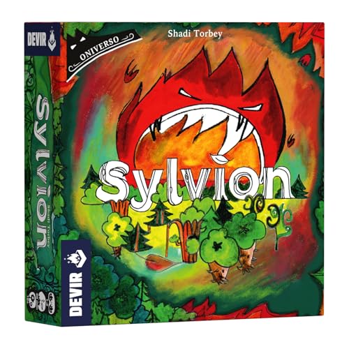 Devir - Sylvion, Juego de Mesa, Oniverso, Juego Defender la Naturaleza, Juego a 2 Jugadores, Juego en Solitario, Juego con Expansiones Incorporadas, Juego Modulable (BGURBSP)