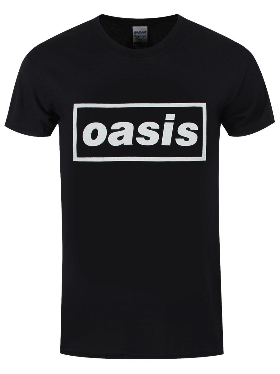 CID Men's Oasis - Black Logo T - Shirt, Black (Black), Small